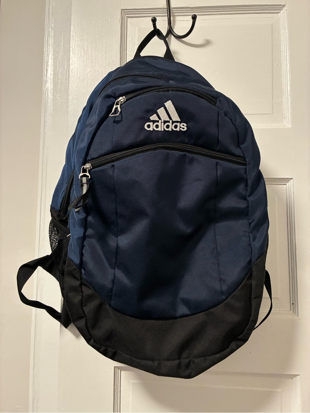 adidas Navy and Black Classic Logo Backpack
